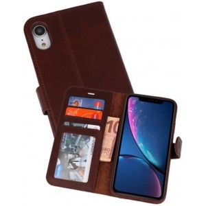 Rico Vitello Mocca Echt Leder Hoesje voor iPhone XR