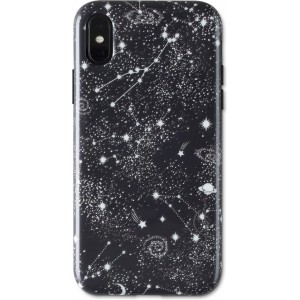 Wilma Midnight Shine Gazing Stars for IPhone 6/6s/7/8/SE 2G black