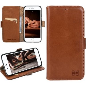 Bouletta Lederen Apple iPhone 6 Plus Hoesje - BookCase - Rustic Cognac