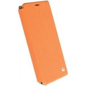 Krusell - oranje flipcover Malmö/ - Sony Xperia Z1