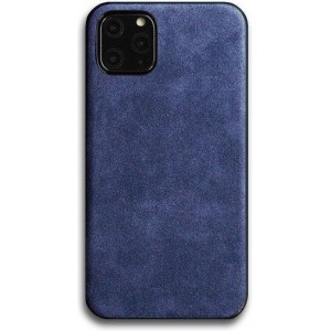 iPhone 11 Pro Alcantara Case Blauw