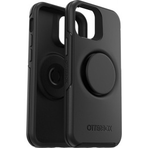 Otter+Pop Symmetry case voor Apple iPhone 12 Mini - Zwart