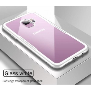 ShieldCase Glass case Samsung Galaxy S9 + gratis glazen Screenprotector - wit