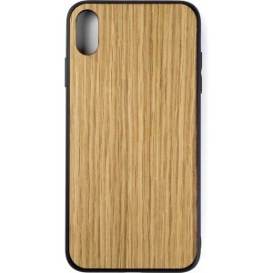 Houten Telefoonhoesje Iphone XS max - Bumper case - Eiken