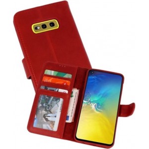 Rico Vitello Rood Echt Leder Hoesje voor Samsung Galaxy S10e