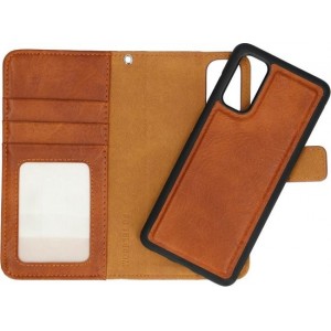 Samsung Galaxy S20 Plus 2-in-1 Wallet Case cognac bruin