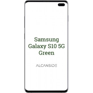 Samsung Galaxy S10 5g Alcantara case Green