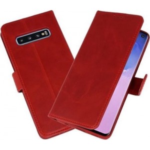 Rico Vitello Rood Echt Leder Hoesje voor Samsung Galaxy S10