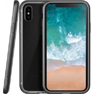 LAUT Exo Frame iPhone X Gun Metal