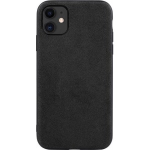 iPhone 12 Mini Alcantara Case Zwart