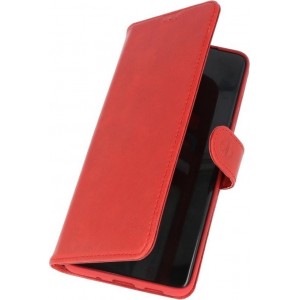 Rico Vitello Echt Lederen Booktype Hoesje voor Samsung Galaxy S20 Plus - Rood