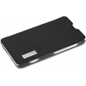 Rock Elegant Side Flip Case Black Nokia Lumia 625