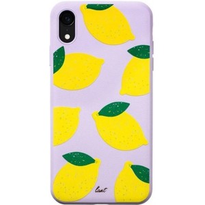 LAUT - iPhone Xr Hoesje - Back Case Tutti Fruti Citroen