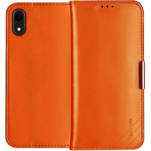 Bookcase DZgogo voor iPhone XR - bruin