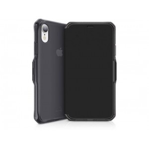 ITSKINS Level 2 SpectrumFolio for Apple iPhone XR Pure Black