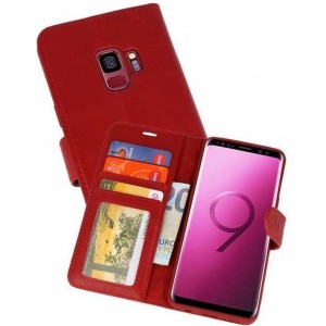 Samsung Galaxy S9 Rico Vitello Rood Echt Leder Hoesje