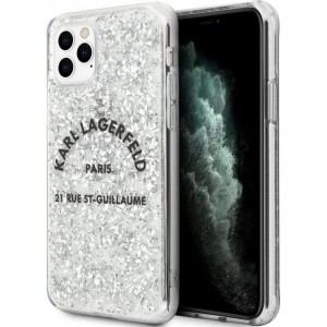 Karl Lagerfeld St-Guillaume Hard Case iPhone 11 Pro (5.8") Zilver