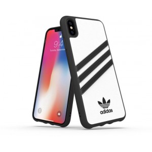 adidas OR Moulded Case PU FW18/FW20 for iPhone XS Max white/black