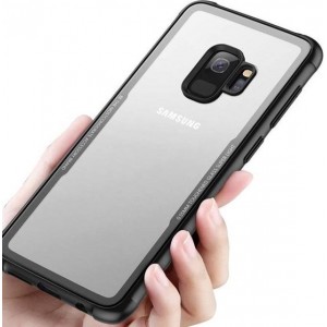 ShieldCase Glass case Samsung Galaxy S9 + gratis glazen Screenprotector - zwart