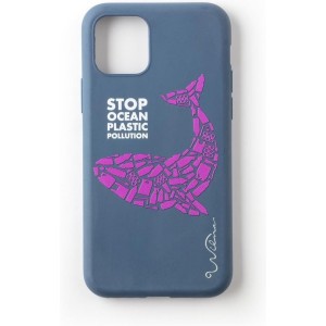 Wilma Stop Plastic Whale for iPhone 11 dark blue