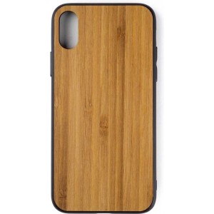 Houten Telefoonhoesje iPhone X – Bumper case - Bamboe