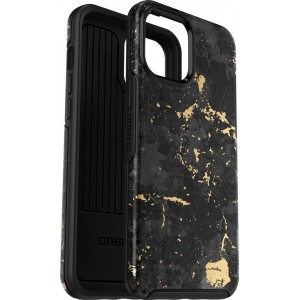 OtterBox symmetry case voor iPhone 12 Pro Max - Zwart/Goud