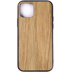 Houten Telefoonhoesje Iphone 11 Pro - Bumper case - Eiken