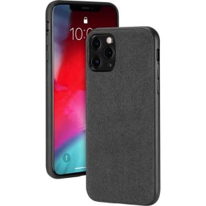 iPhone 12 Pro Max Alcantara Case Zwart