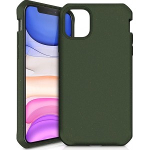 ITSkins Feronia Bio voor Apple iPhone 11 - Level 2 bescherming - Kaki groen