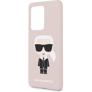 Karl Lagerfeld Samsung Galaxy S20 Ultra Roze Backcover hoesje - Full Body Iconic