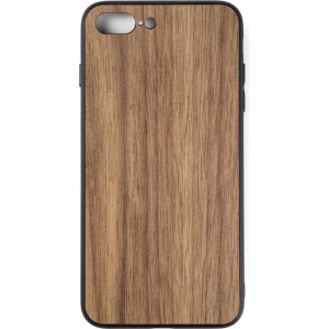 Houten Telefoonhoesje Samsung S8 PLUS - Bumper case - Walnoot