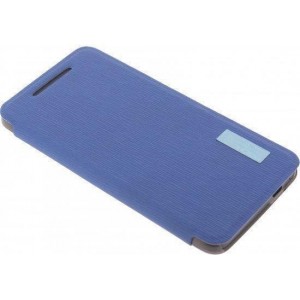 Rock Elegant Side Flip Case Lake Blue HTC One