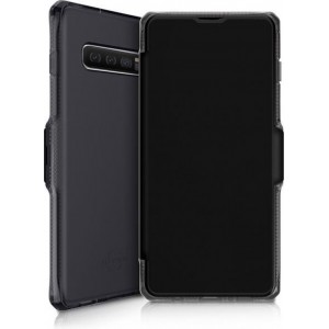 ITSKINS Level 2 SpectrumFolio for Samsung Galaxy S10+ Pure Black