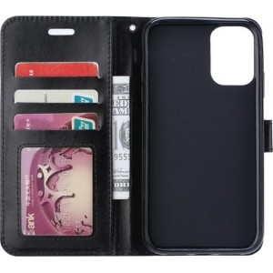 Casecentive Leren Wallet case - Portemonnee hoes - Galaxy S20 Ultra zwart