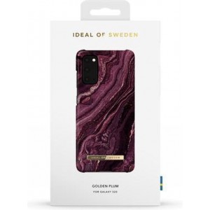 iDeal of Sweden Fashion Case Samsung Galaxy S20 Golden Plum