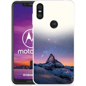 Motorola One Hoesje Sky Rocks