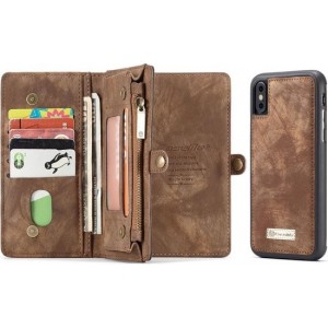 iPhone Xs Max hoesje - CaseBoutique - Bruin - Kunstleer