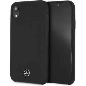 Mercedes-Benz Silicone Case - Apple iPhone XR (6.1") - Zwart