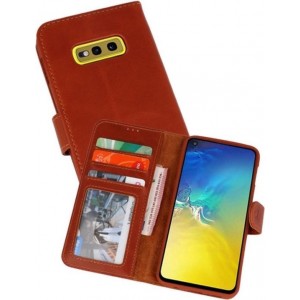 Rico Vitello Bruin Echt Leder Hoesje voor Samsung Galaxy S10e