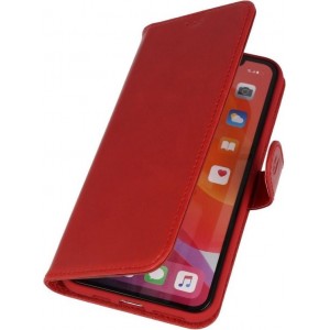 Rico Vitello Echt Leder Case voor iPhone 11 Pro Max - Rood