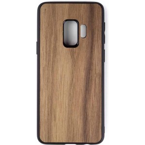 Houten Telefoonhoesje Samsung S9 – Bumper case - Walnoot