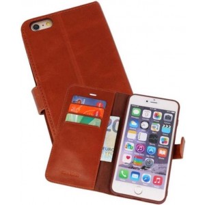 Rico Vitello Bruin Echt Leder Hoesje voor de iPhone 6 Plus