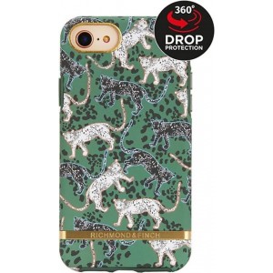 Richmond & Finch - iPhone 7 Hoesje - Freedom Series Green Leopard