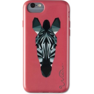 Wilma Electric Savanna Zebra for IPhone 6/6s/7/8/SE 2G red