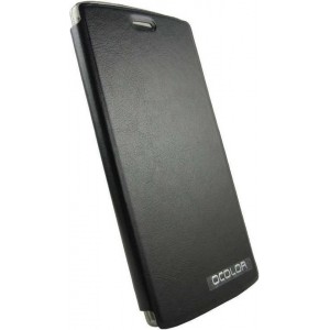 Homtom HT17 / HT17 Pro flip cover Zwart