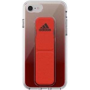 Adidas - iPhone 8 Hoesje - Clear Grip Case Rood