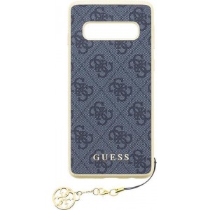 Guess 4G Charms Hard Case voor Samsung Galaxy S10E - Grijs