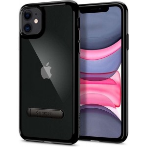 Hoesje Apple iPhone 11 - Spigen Ultra Hybrid Case S - Zwart