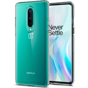 Spigen Ultra Hybrid Case OnePlus 8 Hoesje - Transparant