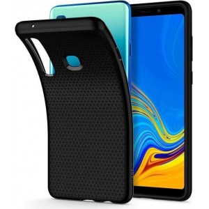 Spigen Liquid Air Samsung Galaxy A9 (2018) Hoesje - Zwart